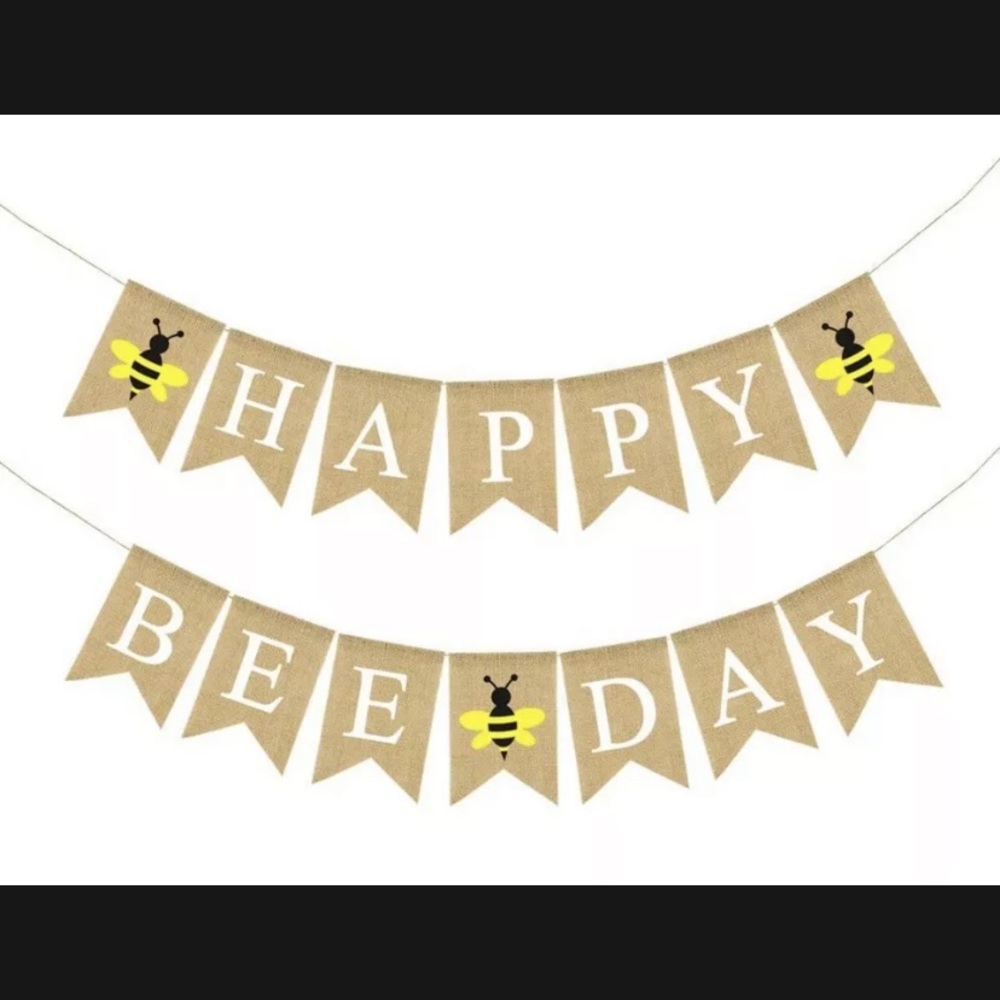 Happy Bee Day Banner🐝
